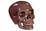 Realistic, Polished Purple Aventurine Skull #116464-2